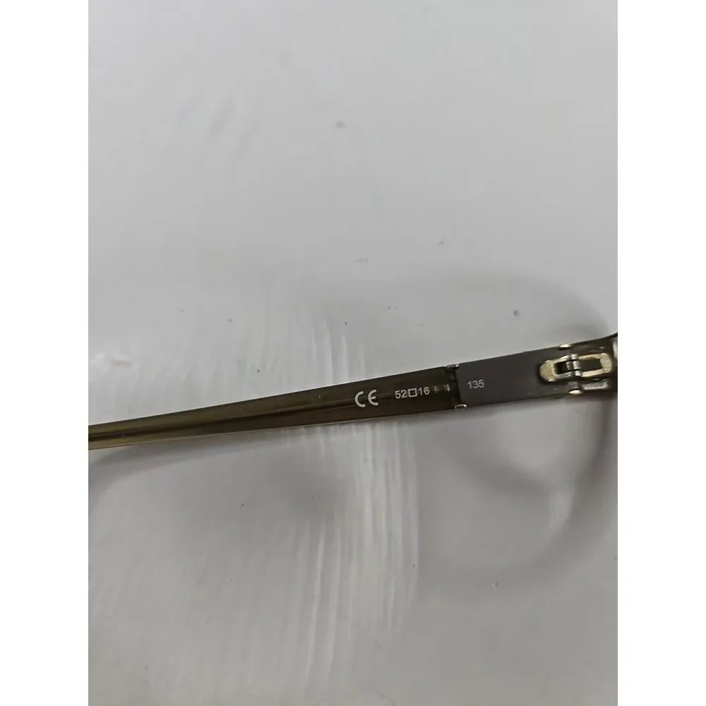 MICHAEL KORS MK270 239 52-16-135 Brown Gold Eyeglasses Designer Eyewear‎ MK